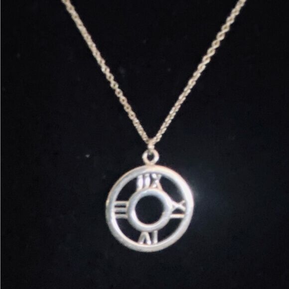 Authentic Tiffany & Co. Sterling Atlas necklace 16” with all included in picture - Picture 1 of 4